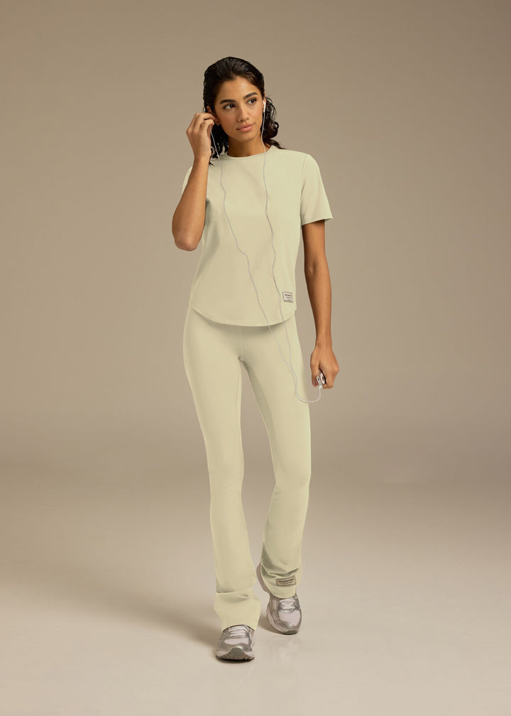 Womens Softskin Curved Hem T-Shirt