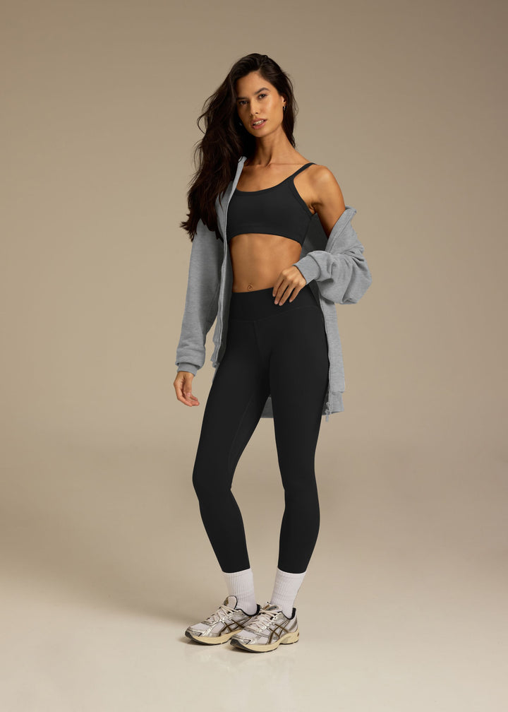Cotton Oversized Zip Hoodie