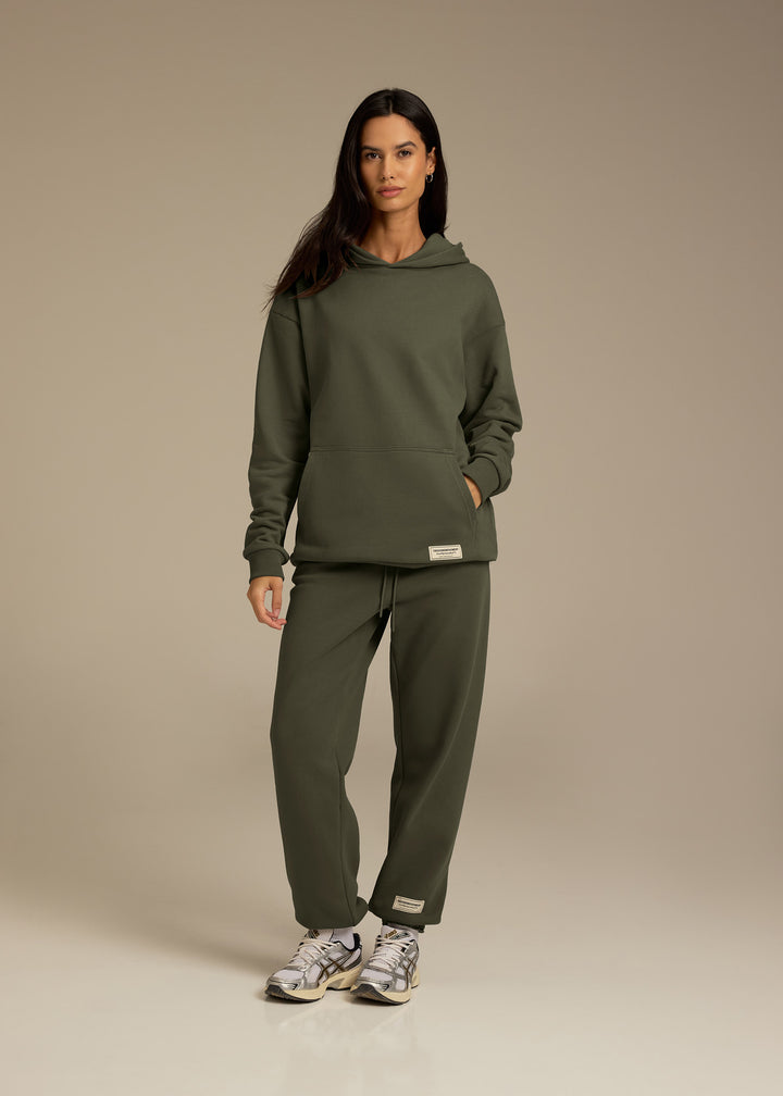 Cotton Relaxed Fit 29.5 Inch Jogger
