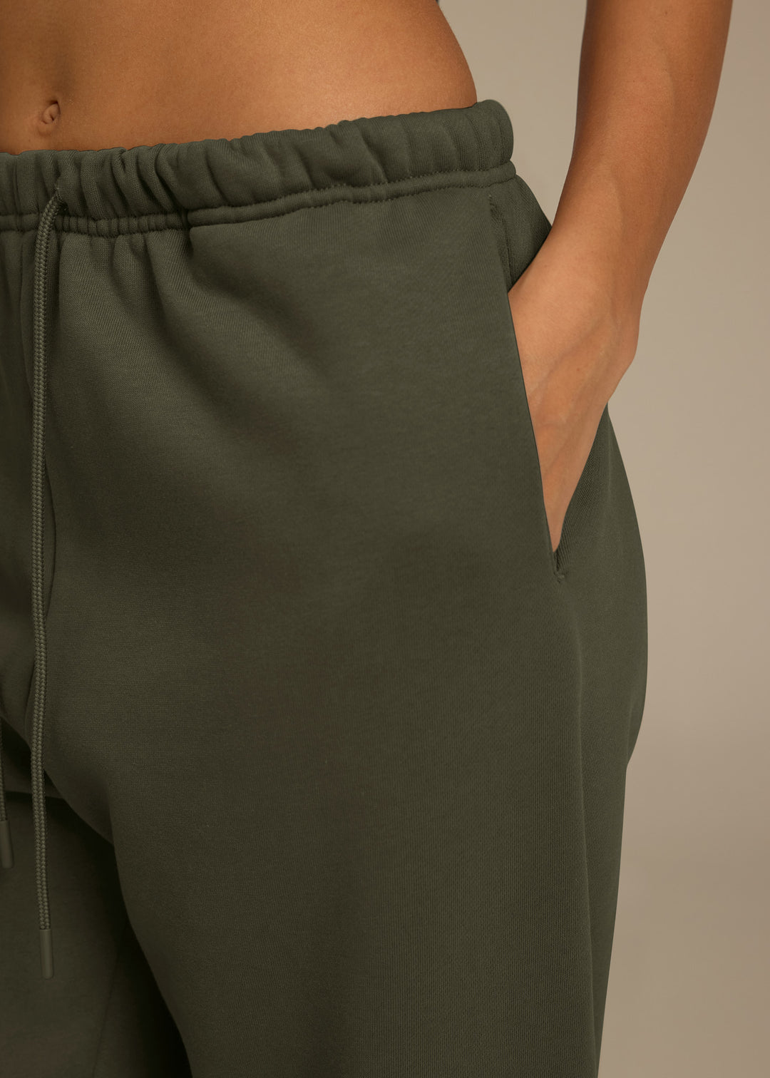 Cotton Relaxed Fit 29.5 Inch Jogger