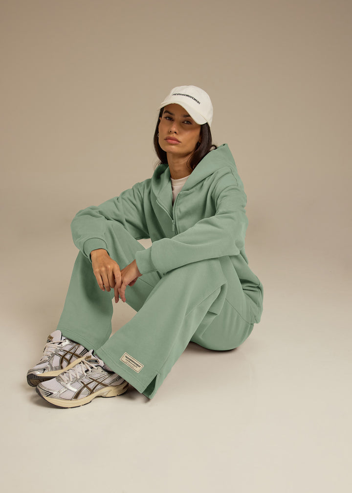 Cotton Wide Leg 29.5 Inch Jogger