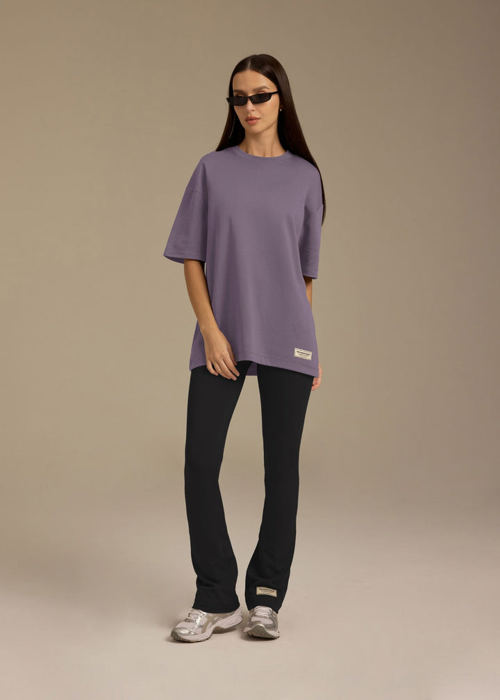 Unisex Cotton Luxe Oversized T Shirt - Misty Green