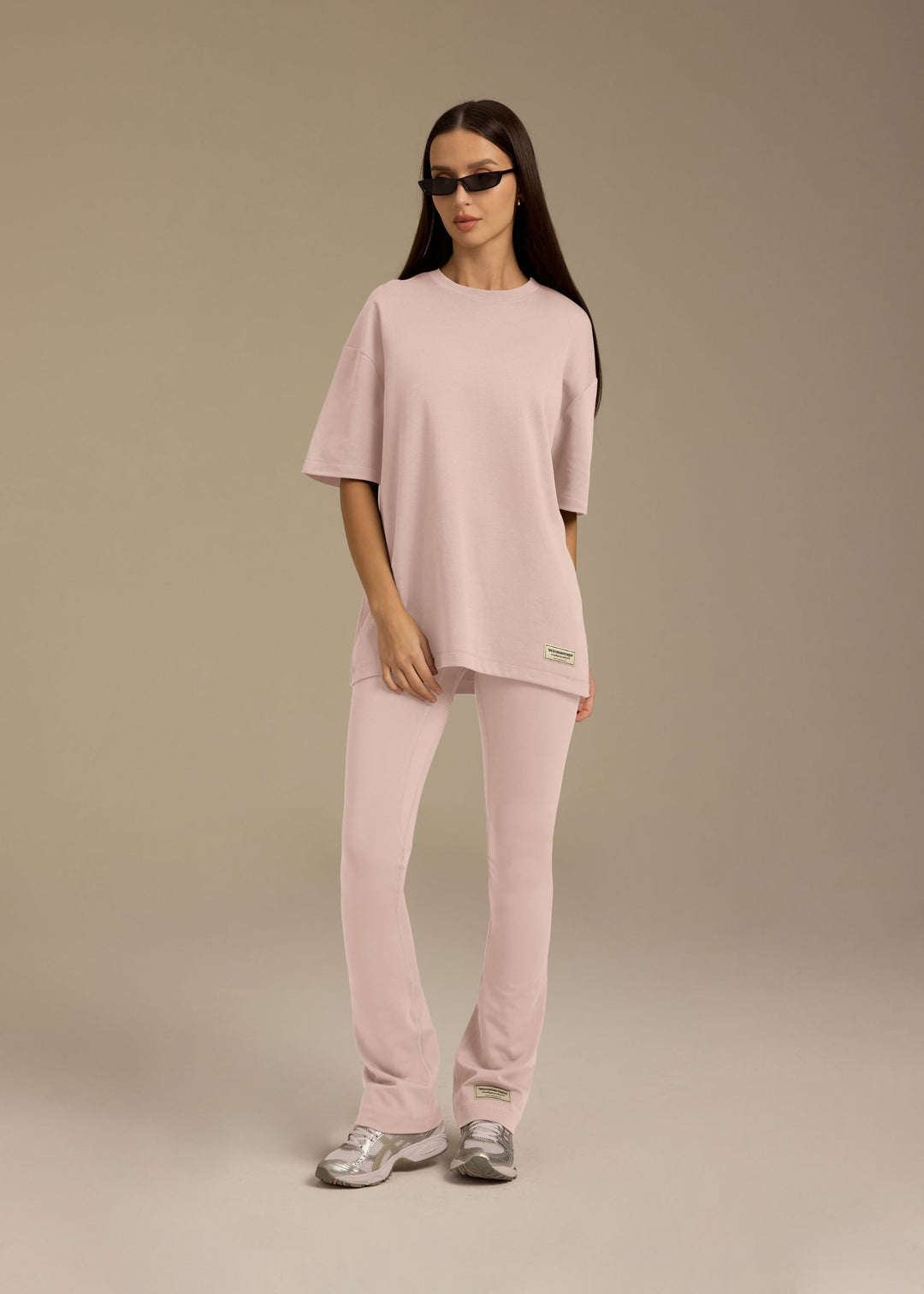 Unisex Cotton Luxe Oversized T Shirt - Misty Green