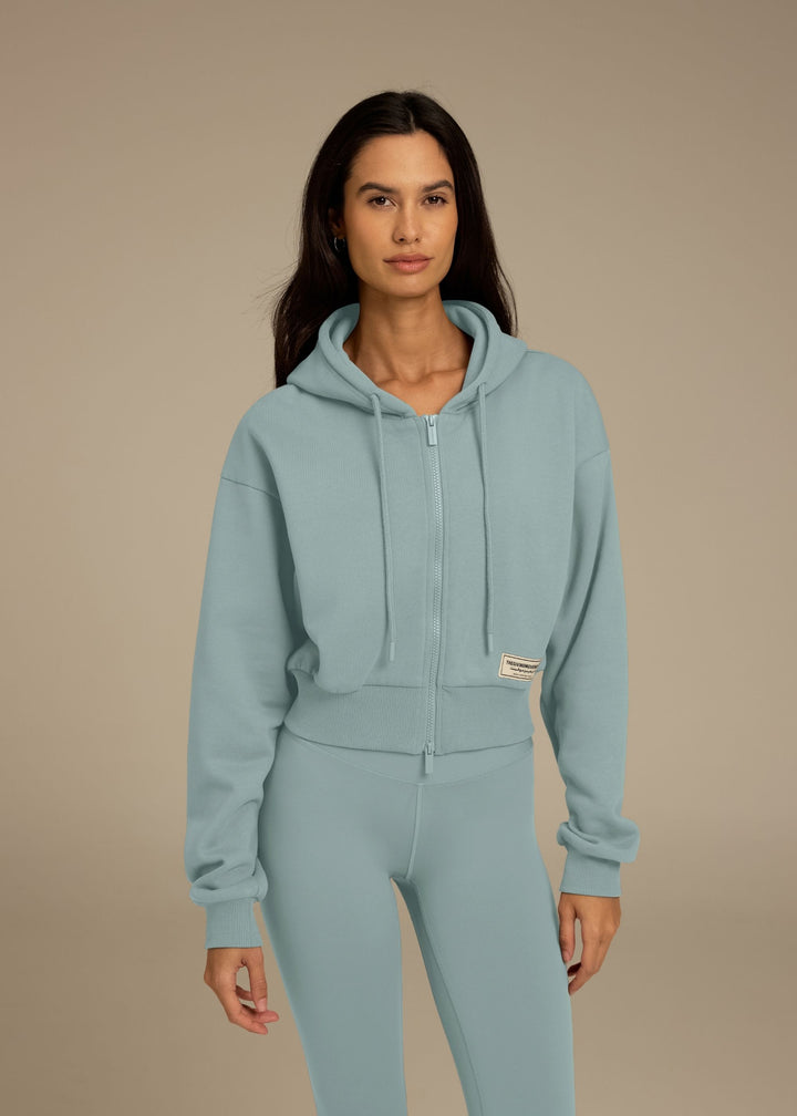 Batwing Zip Sleeve Hoodie